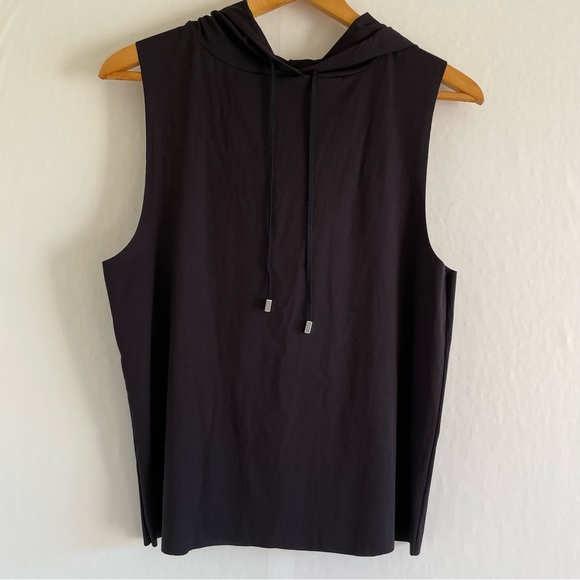 Wolford Black Pure Hooded Top Sleeveless Size XS - Picture 12 of 14